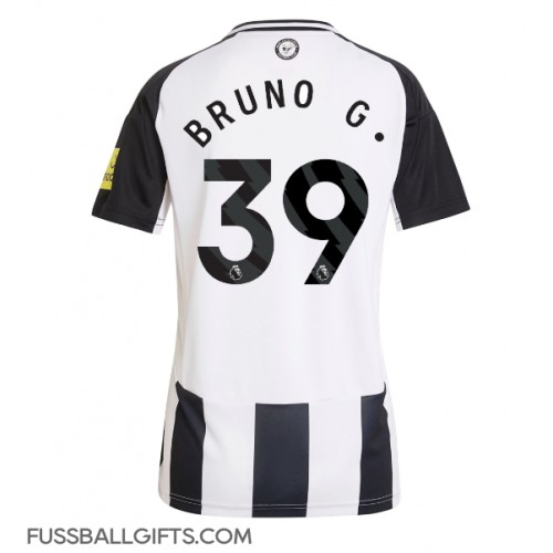 Newcastle United Bruno Guimaraes #39 Fußballbekleidung Heimtrikot Damen 2024-25 Kurzarm